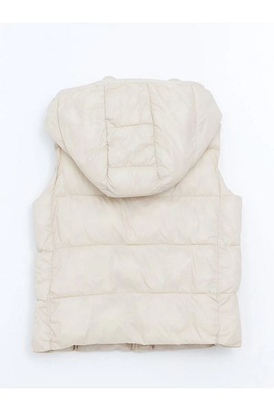 LC Waikiki Hooded Girl's Puffer Vest