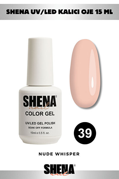Shena Kalıcı Oje 15 ml - 39 Eşsiz Nude - Uv/led Gel Polish ❤ From Dubai
