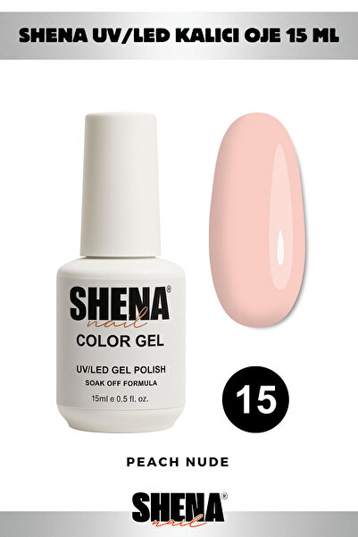 Shena Kalıcı Oje 15 ml - 15 Soft Pembe - Uv/led Gel Polish ❤ From Dubai