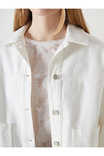 LC Waikiki Oversize Γυναικείο Jean Shirt Jacket