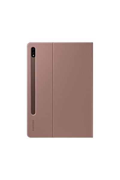 Samsung Galaxy Tab S7 5G Kaplamalı Kapaklı Kılıf Pembe Türkiye Garantili