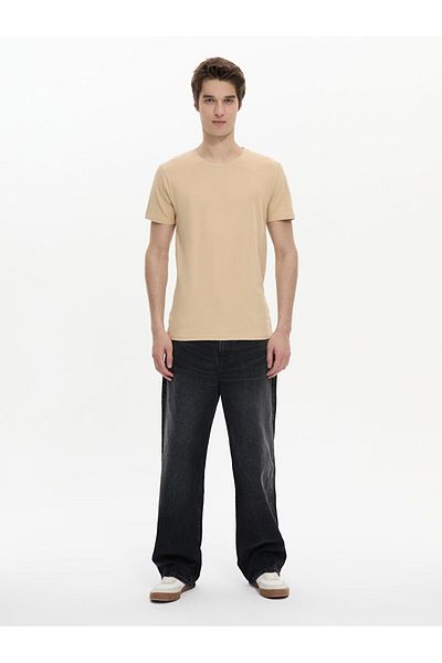 Ltb SLIMFIT ΜΠΕΖ ΑΝΔΡΙΚΟ T-SHIRT