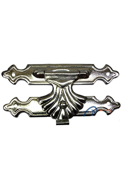 Skygo صندوق، مشبك لعبة الطاولة، قفل أمامي رقم: 4 - 62x32 نيكل، قطعة واحدة