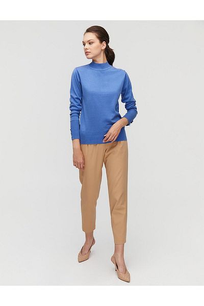 Kayra Μπλούζα μπλε Basic Knitwear