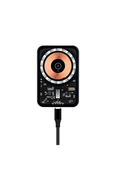 schitec Magsafe 15W Sensörlü Araç İçi Kablosuz Hızlı Şarj Aleti ve Telefon Tu...