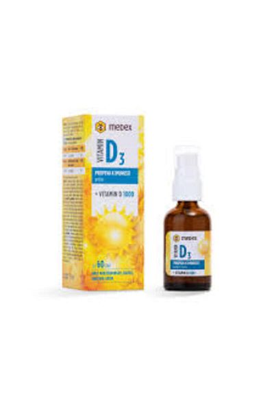 meDeX Vitamin D3 Spray 1000 Iu (30ML)