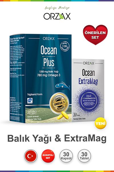 Ocean Plus 30 Capsules & Ocean Extramag 30 Tablets
