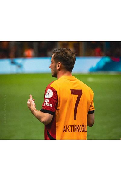 Marka Extra G.A.L.A.T.A.S'/A.R.A.Y 2024/2025 Pieces New Season Adult Football Jersey Ker'Em Aktürkoğlu 7