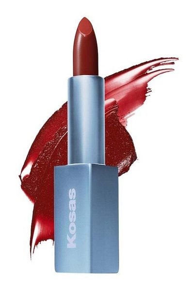 KOSAS Weightless Satin Lip Color - Deep Talks - Neutral Brick Red