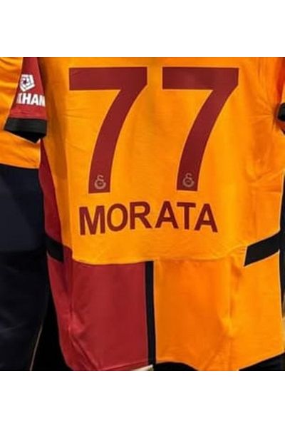 Marka Extra G.A.L.A.T.A.S'/A.R.A.Y 2024/2025 Pieces New Season Adult Football Jersey Alvaroo Morata 77
