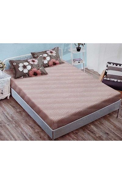 Pucioasa Double bed linen, Finet, Pucioasa, 6 pieces, Fitted sheet 230x250 cm