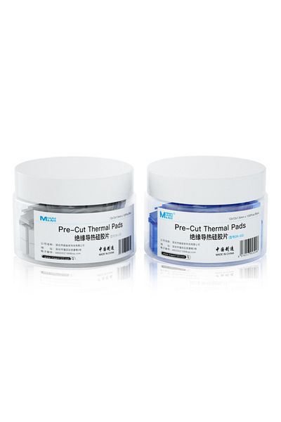 Choice Gray and Blue Pre-cut Thermal Pads for IC Chip MaAnt High Thermal Conductivity Self-adhesive Mobile