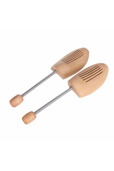 PUFO Wooden shoe tree, unisex, set of 2 pieces, adjustable size