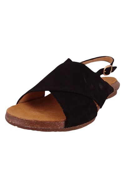 El Naturalista Damen Sandalen Wakataua N5558 Schwarz Black Leder Mit Comfort-last