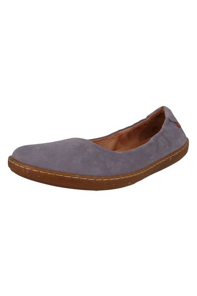 El Naturalista Damen Ballerina Coral N5300 Blau Denim Leder