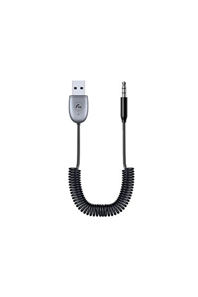 schitec UsbA Bluetooth 5.1 Araç Kiti Hifi Ses Alıcı 3.5mm Aux Adaptör Dönüştürücü BT770