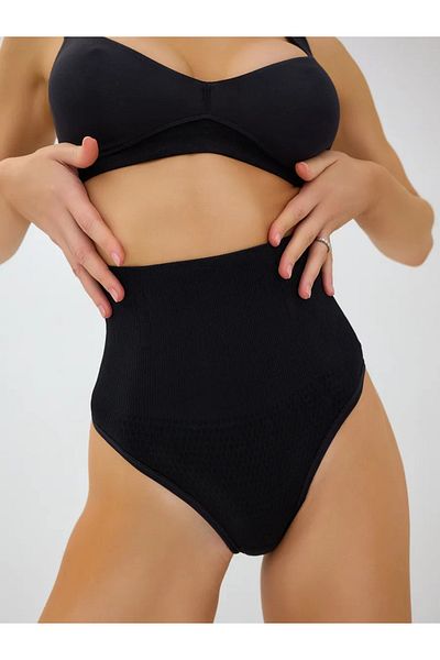 MİSTİRİK Mabet Talie Îmbrățișare Efect de slăbire Chiloți Recuperare Talie Corset Culoare Neagră