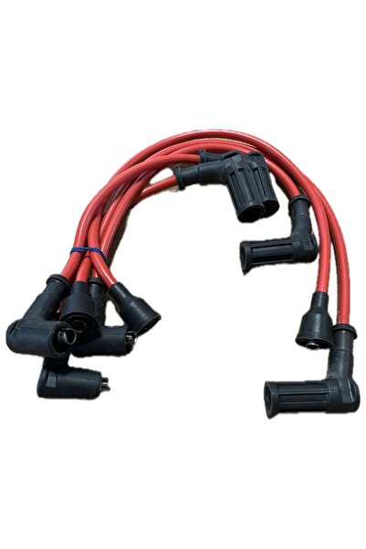 TEKNOPARTS Doğan Slx Buji Kablosu Performan Kırmızı 7 mm 7706494 Slx Motor İçin