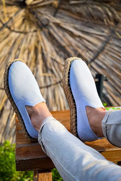 Chekich Men's Knitwear Shoes CH305 - WHITE
