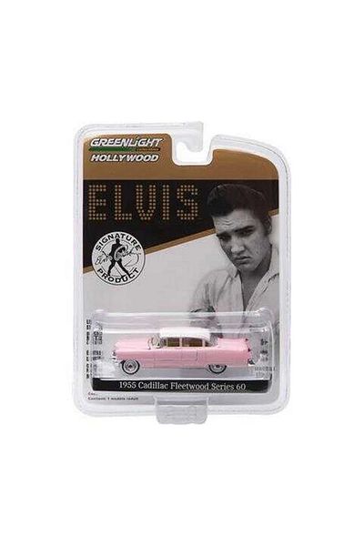 TOYFEST Greenlight 1/64 Hollywood Series 14 - Elvis Presley (1935-77) - 1955 Cadillac Fleetwood Series 60 "P