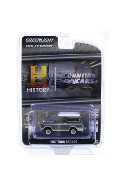 TOYFEST Greenlight 1/64 Hollywood Series 42- 1967 Ford Bronco - Counting Cars (2021 - Current Tv Show)