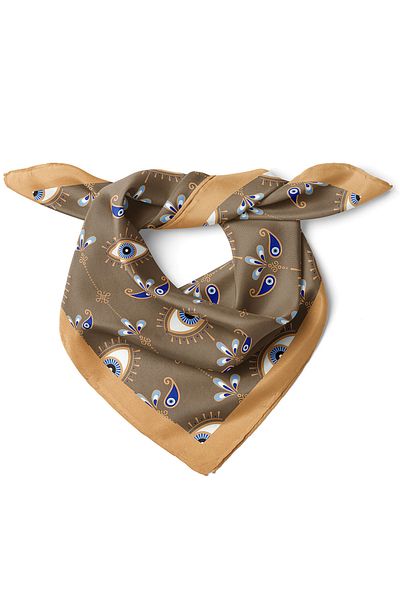 nehir eşarp Patterned Eye Bandana