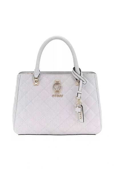 Guess Women's Gray Bessey Logo Handbag Women's Gray Handbag Hwgg9522060-Lvg