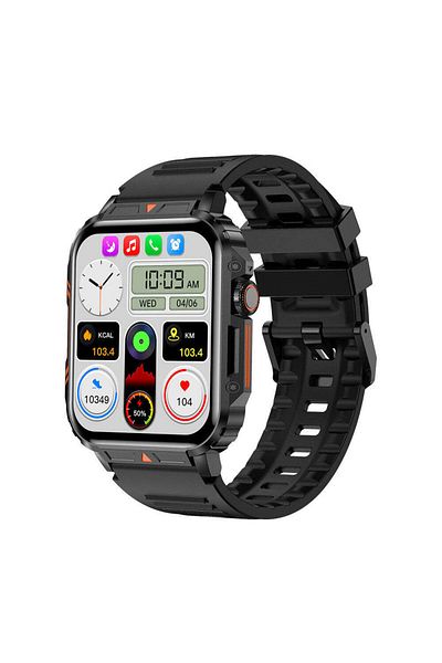 Velixo Smartwatch 1.95" Hd, Bluetooth 5.2, Calls, Notifications, Ip68, Fitness, Sleep, Hr, Blood Pressure