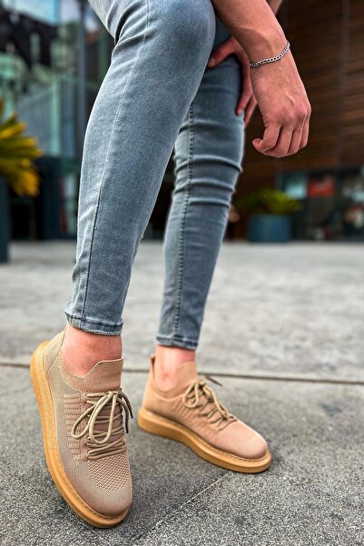 Chekich Ch307 Rt Tricot Ανδρικά Παπούτσια Καφέ