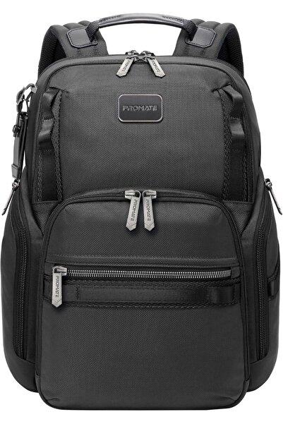 Promate حقيبة ظهر أوراكل-بي بي لأجهزة الكمبيوتر المحمولة مقاس 15.6 بوصة