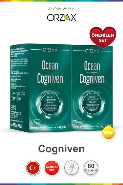 Ocean Cogniven Containing 30 Capsules (2 Pcs)