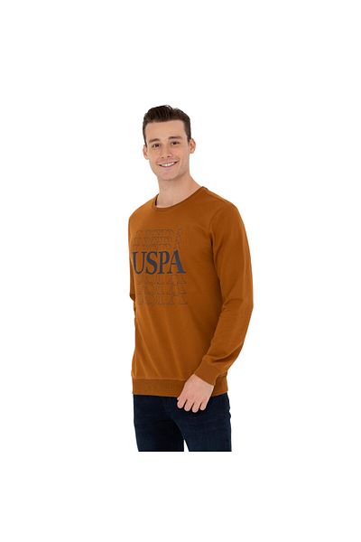 U.S. Polo Assn. Men's Navy Blue Crew Neck Sweatshirt