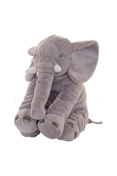 Halley Peluş Oyuncak Gray Pof Sleeping Friend Elephant 65 Cm