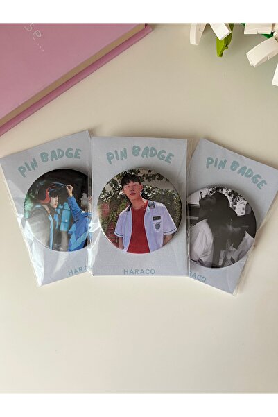 Hara Company Weak Hero Class K-drama Rozet Seti (3’LÜ)