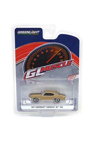 TOYFEST Greenlight 1/64 Muscle Series 28- 1971 Chevelle Ss 454