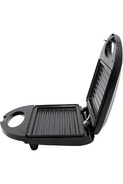 DLC 600 Sandwich Maker 750w – Quick Heating, Easy Cleaning, Black Finish