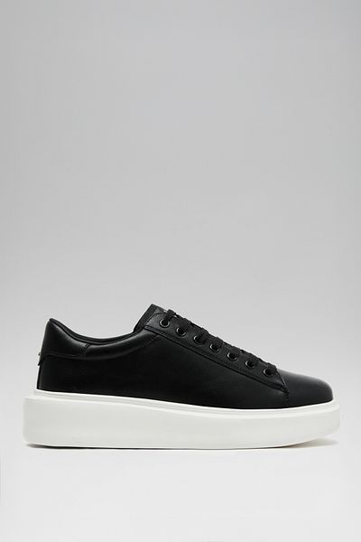 Lufian Men's Sneaker Shoes Black White Casual Tommy Gage