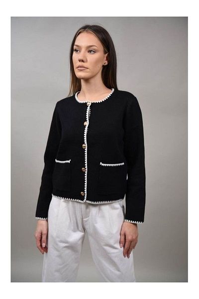 Y TWO WOMEN Cardigan - Black