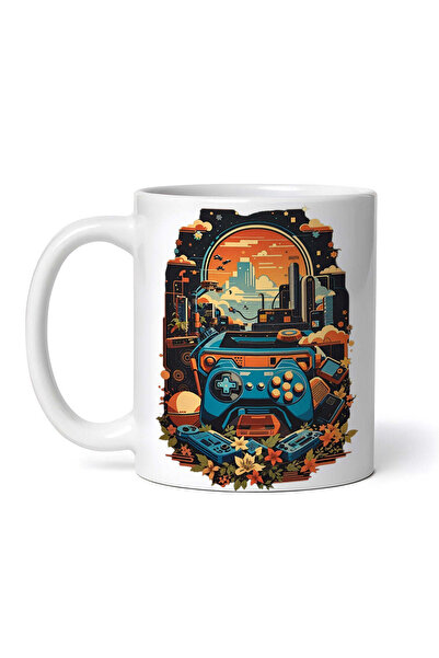 OEM Cană albă personalizată, Cameră de jocuri, Inovatix®. 330 ml