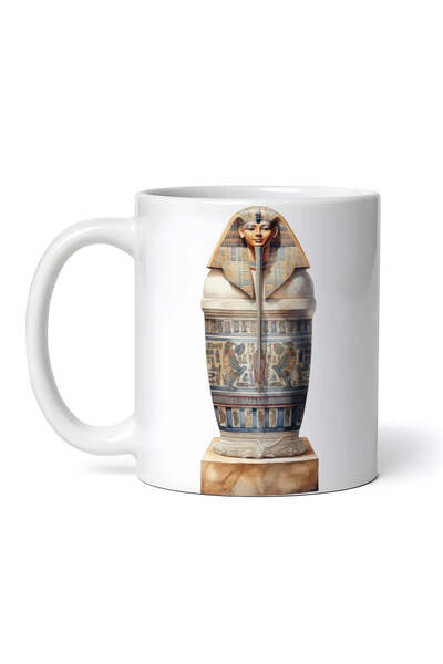 OEM Cană albă personalizată, Sarcophagus, INOVATIX®. 330ml
