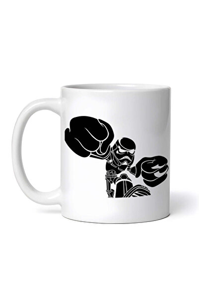 OEM Cană albă personalizată, Sandtrooper Mandalorian Star Wars Iron Fist, Ino...