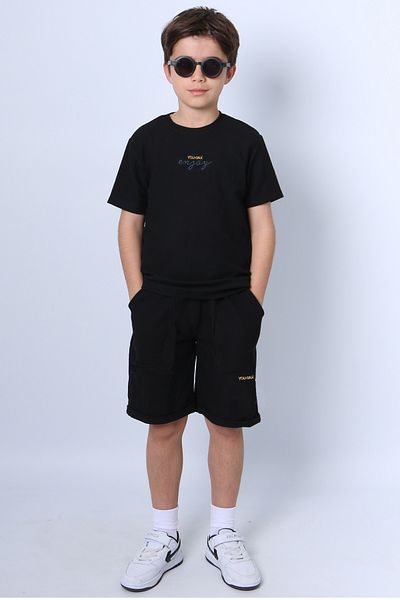 HÇM Boy's Shorts Suit Printed Double Legs F22