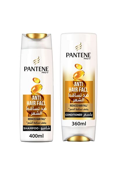 Pantene Pro-V Anti-Hair Fall Shampoo 400 ml + Conditioner 360 ml