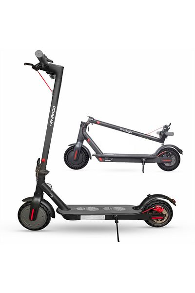 Sparnod Fitness Electric Scooter S8, Foldable, 25km/h, 25km Range, 450w, Bluetooth, 8.5 Solid Tyres, Ip54 Waterproof