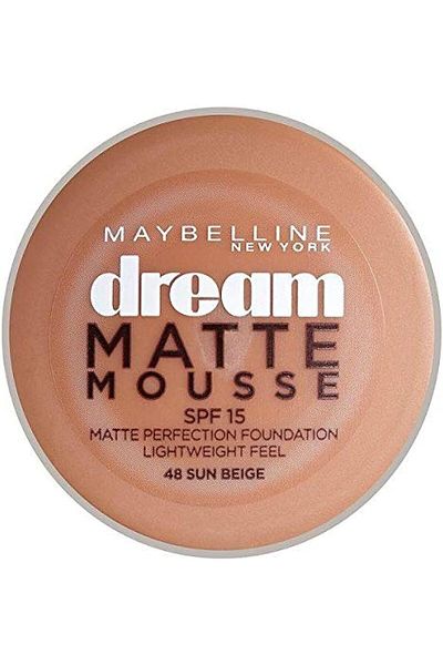 Maybelline New York Maybelline Dream Matte Mousse Spf 15 Foundation & Primer 048 Sun Beige,18ml