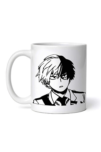 OEM Εξατομικευμένη Λευκή Κούπα, Shoto Todoroki My Hero Academia Anime, Inovat...