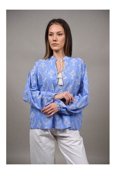 Y TWO WOMEN Blouse - Blue