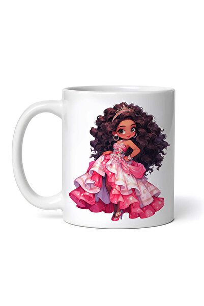 OEM Εξατομικευμένη λευκή κούπα, Πριγκίπισσα με κόκκινα παπούτσια, INOVATIX®. ...