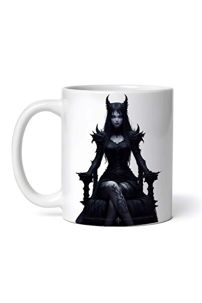 OEM Cană albă personalizată, Dark Princess, INOVATIX®. 330ml