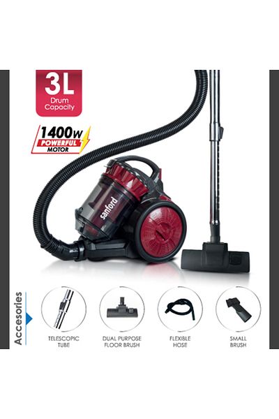 Sanford Sanford 3L 1400W Vacuum Cleaner